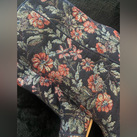 Alexandre Birman Floral Print Ankle Boots - Picture 4 of 7